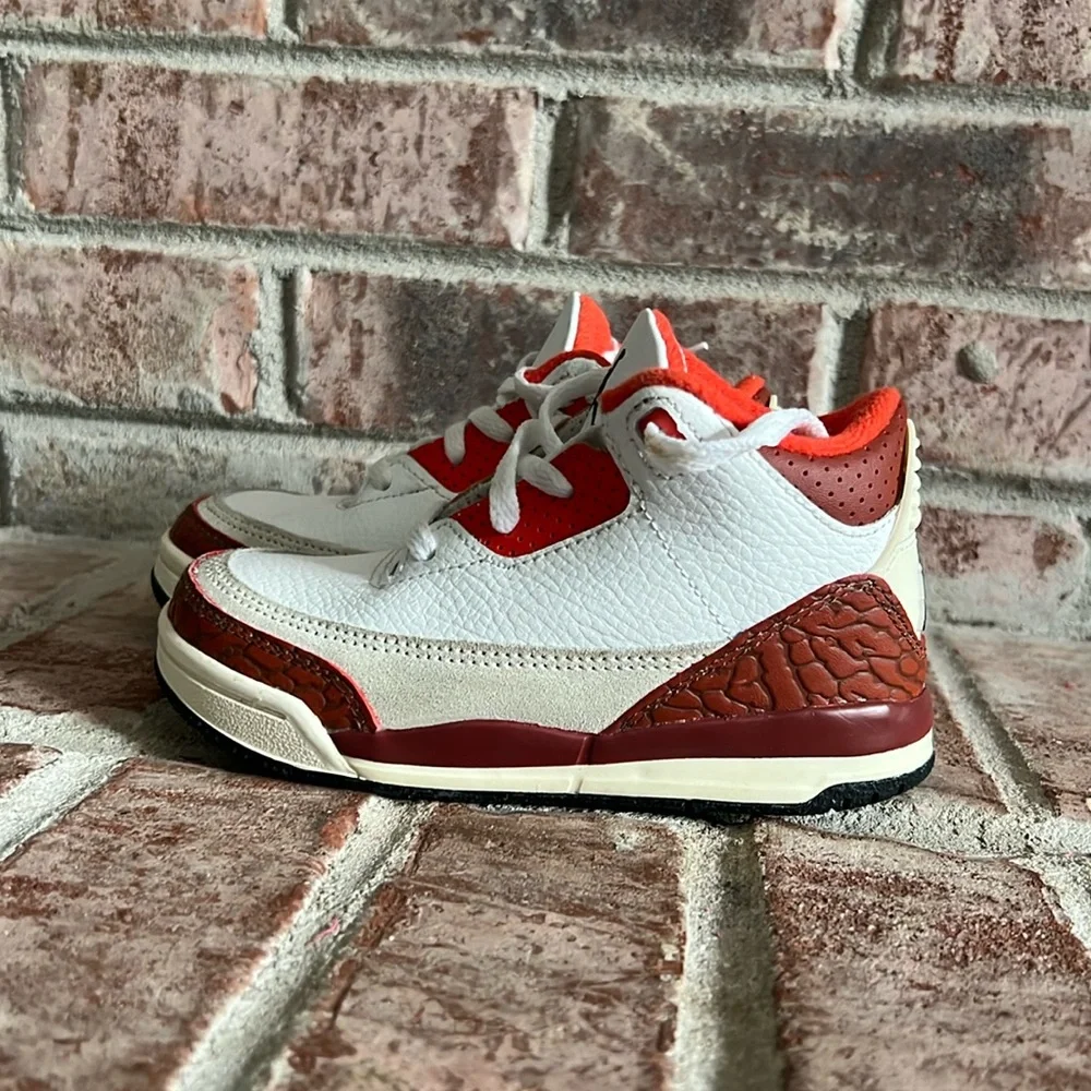 Kids toddler Jordan 3 retro “dunk on mars” size 9c - Picture 3 of 13